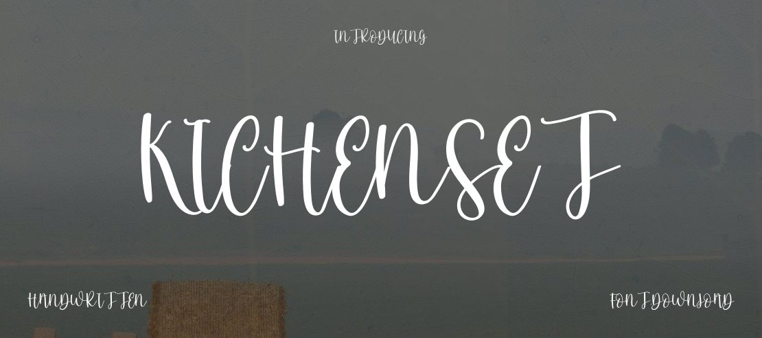 Kichenset Font