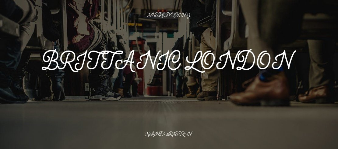 Brittanic London Font