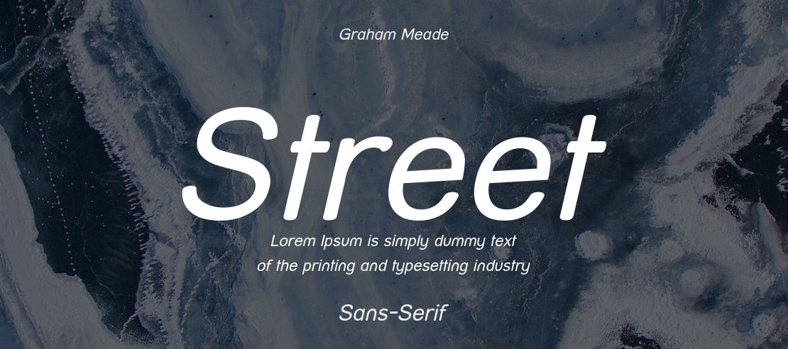 Street Font Family