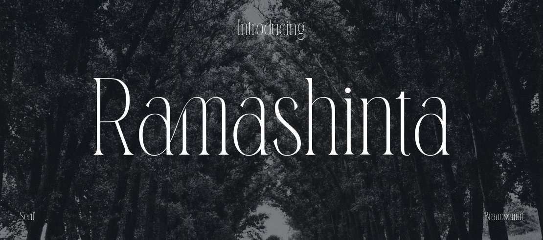 Ramashinta Font