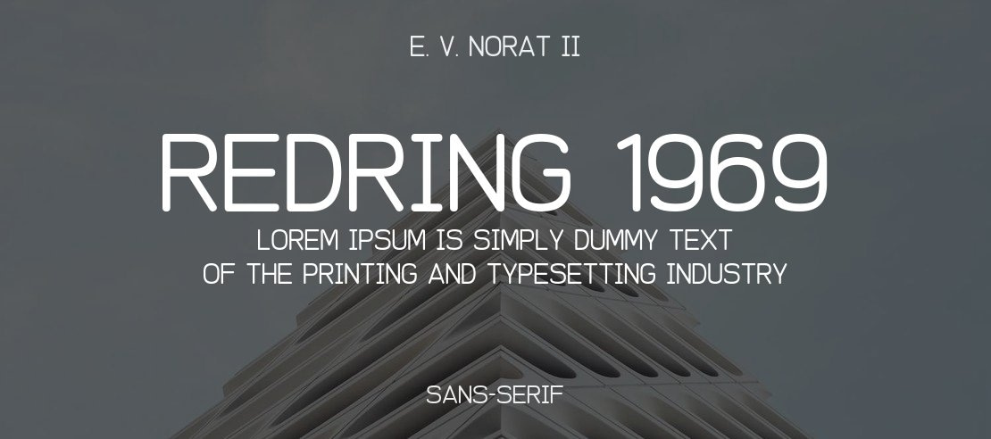 Redring 1969 Font