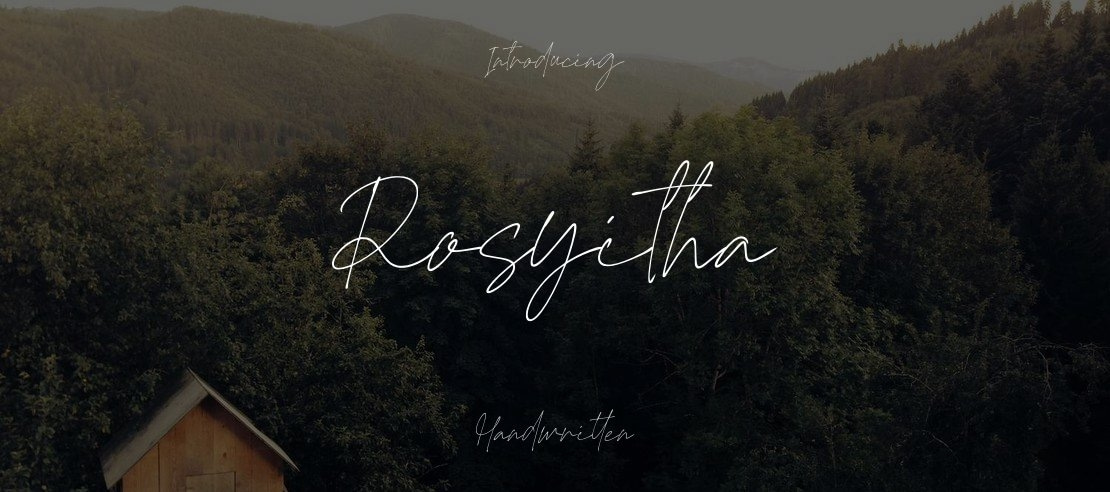 Rosyitha Font