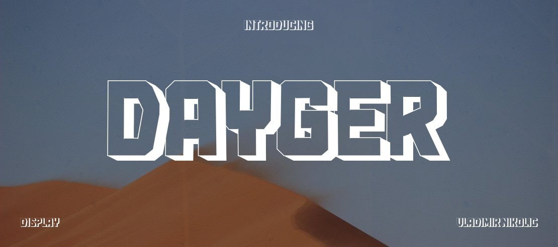 Dayger Font