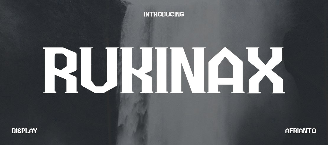 Rukinax Font