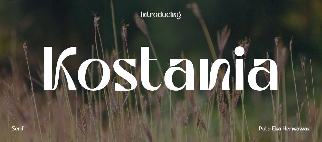 Kostania Font