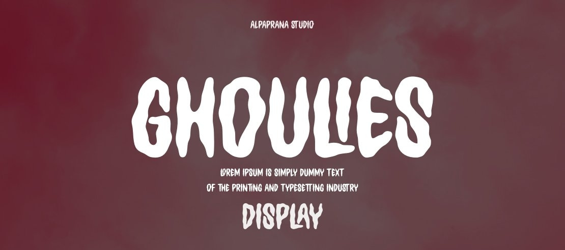 Ghoulies Font