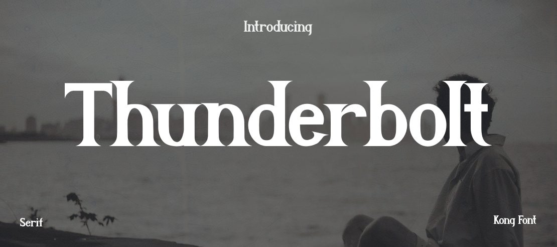 Thunderbolt Font