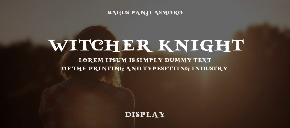 Witcher Knight Font