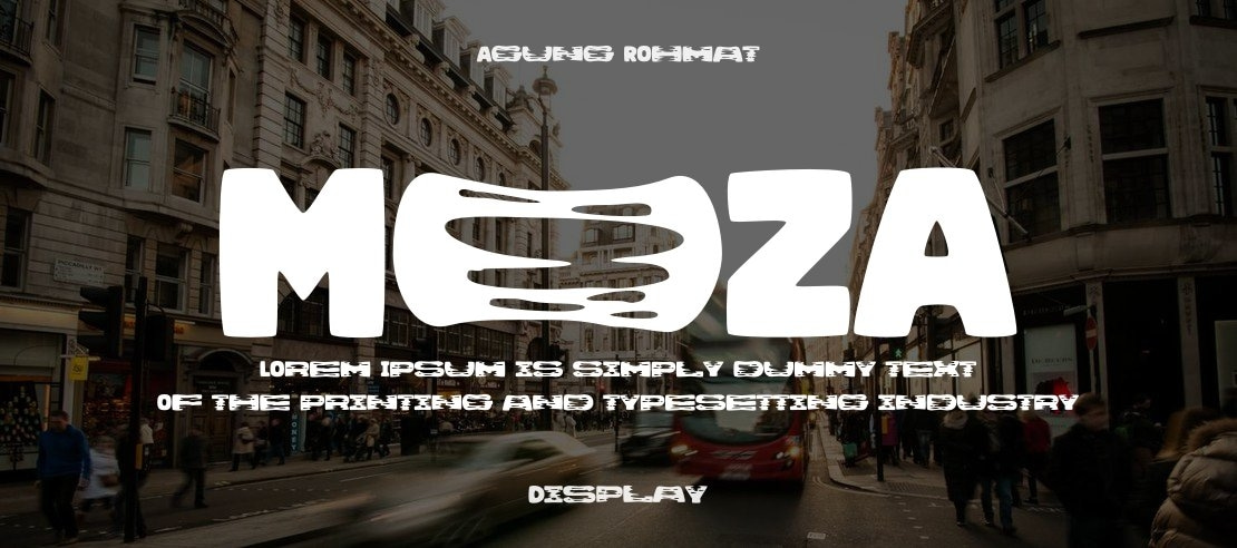 MOZA Font