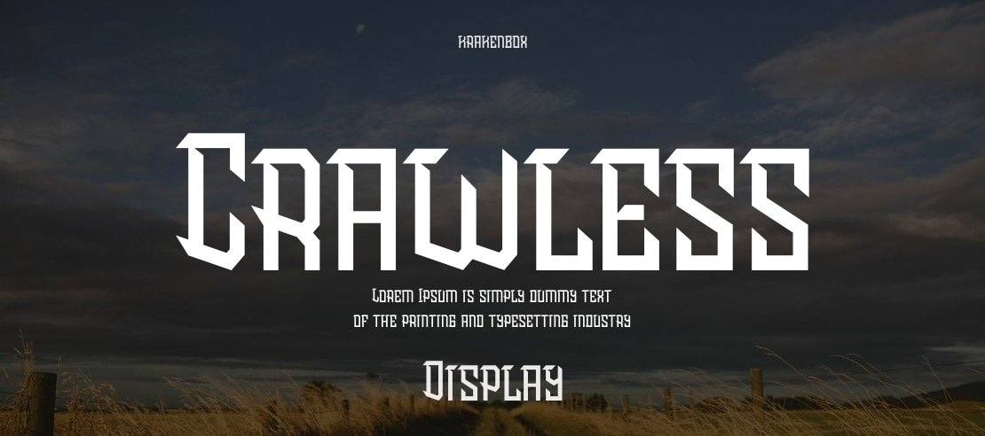 Crawless Font