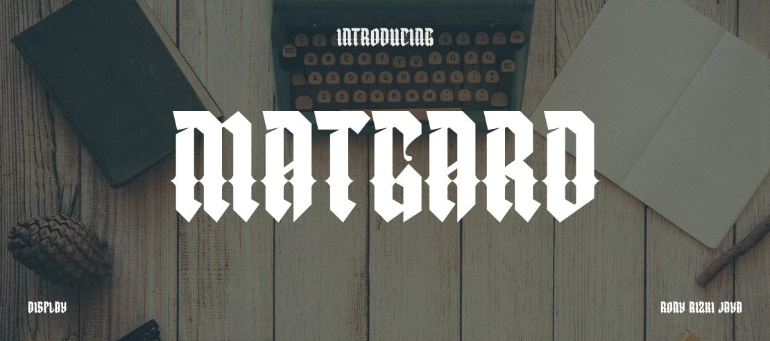 Matgard Font