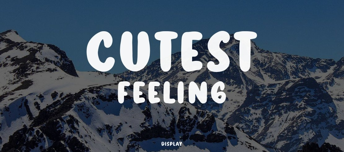 Cutest Feeling Font