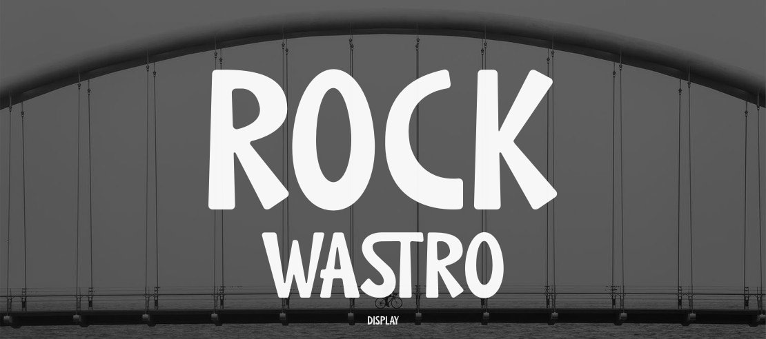 ROCK WASTRO Font