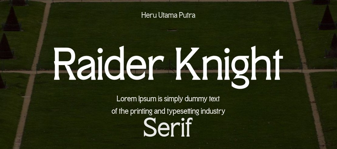 Raider Knight Font