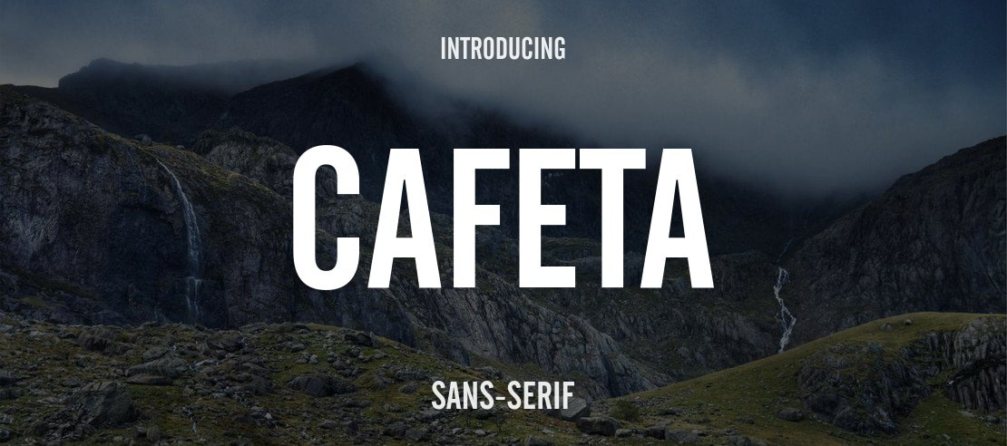 Cafeta Font