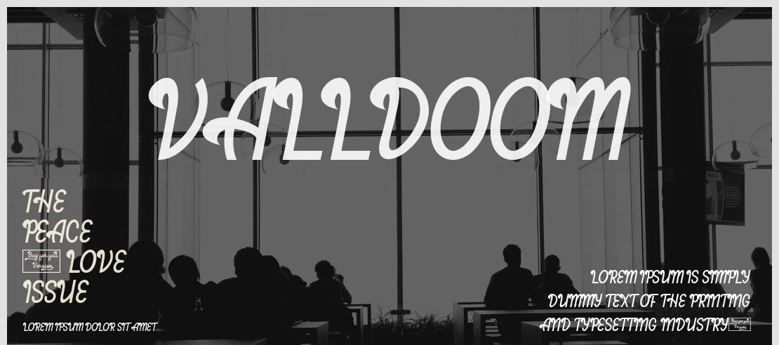 Valldoom Font