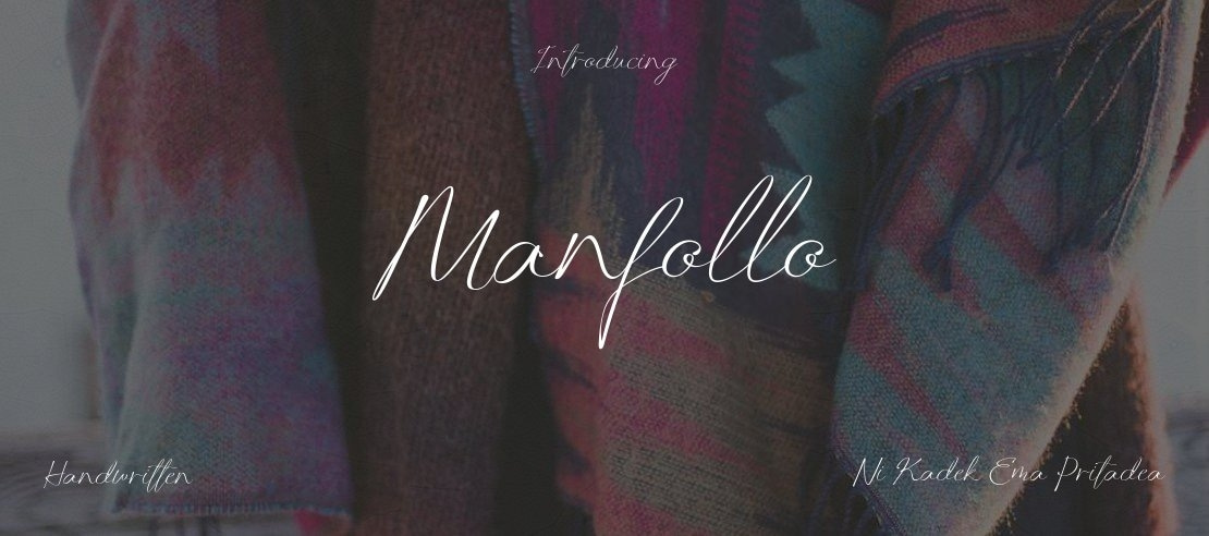 Manfollo Font