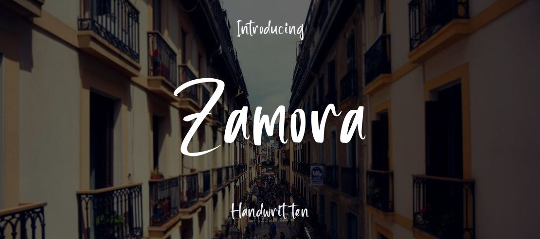 Zamora Font