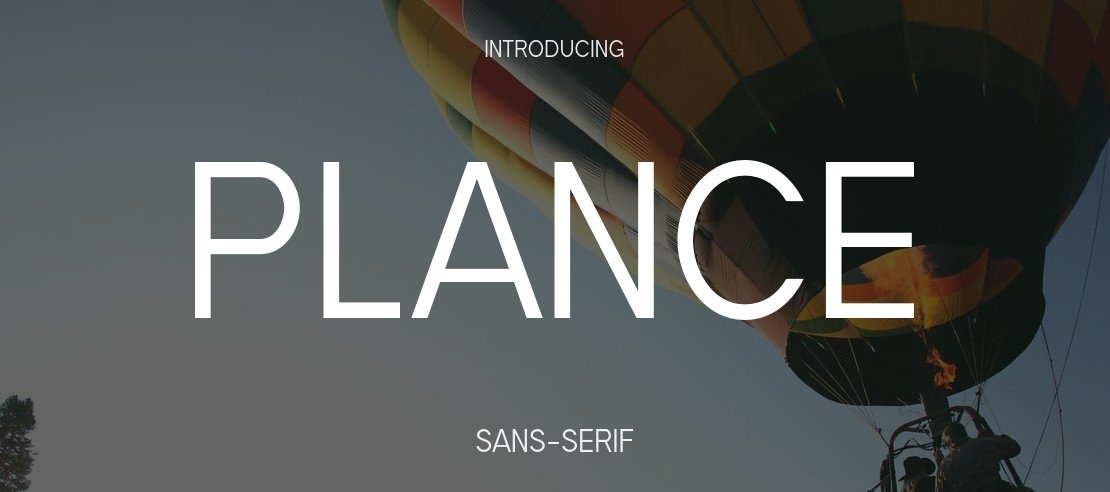 Plance Font