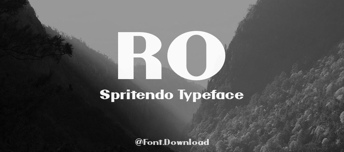RO Spritendo Font
