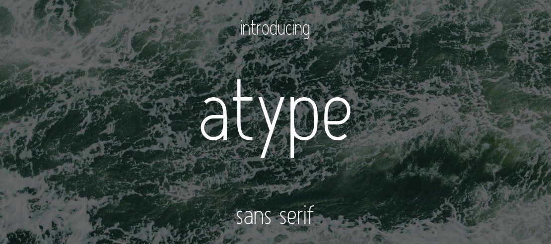 Atype 1 Font Family