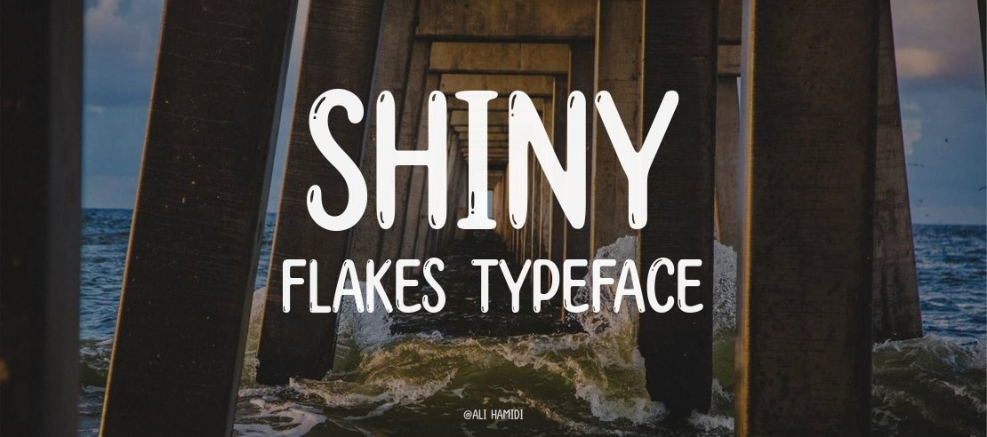 Shiny Flakes Font