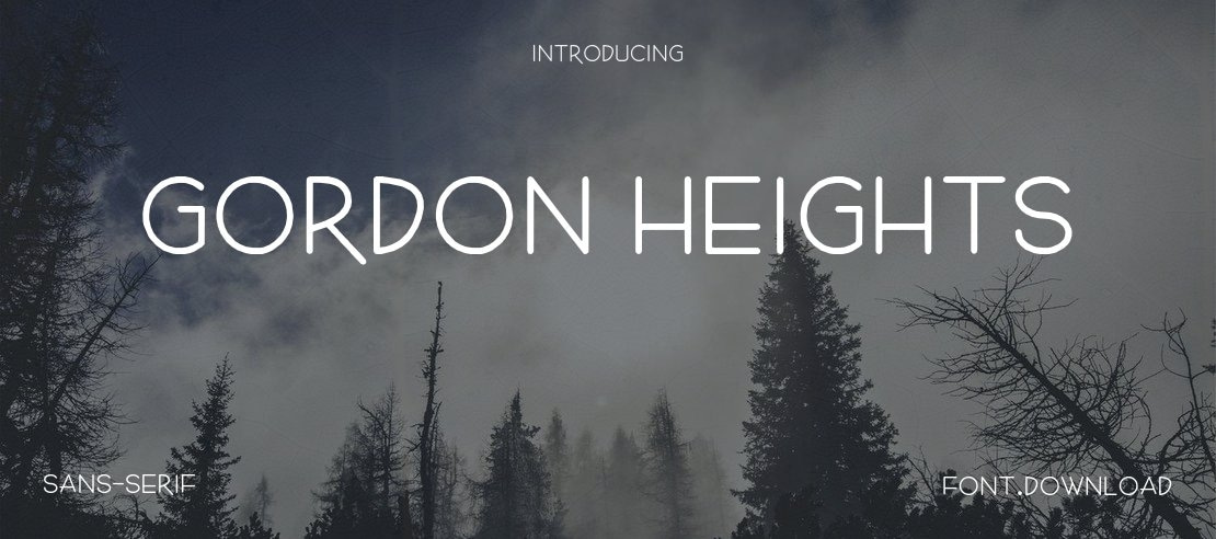 Gordon Heights Font