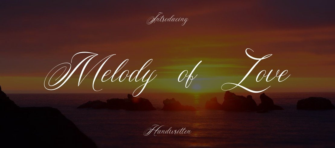 Melody of Love Font
