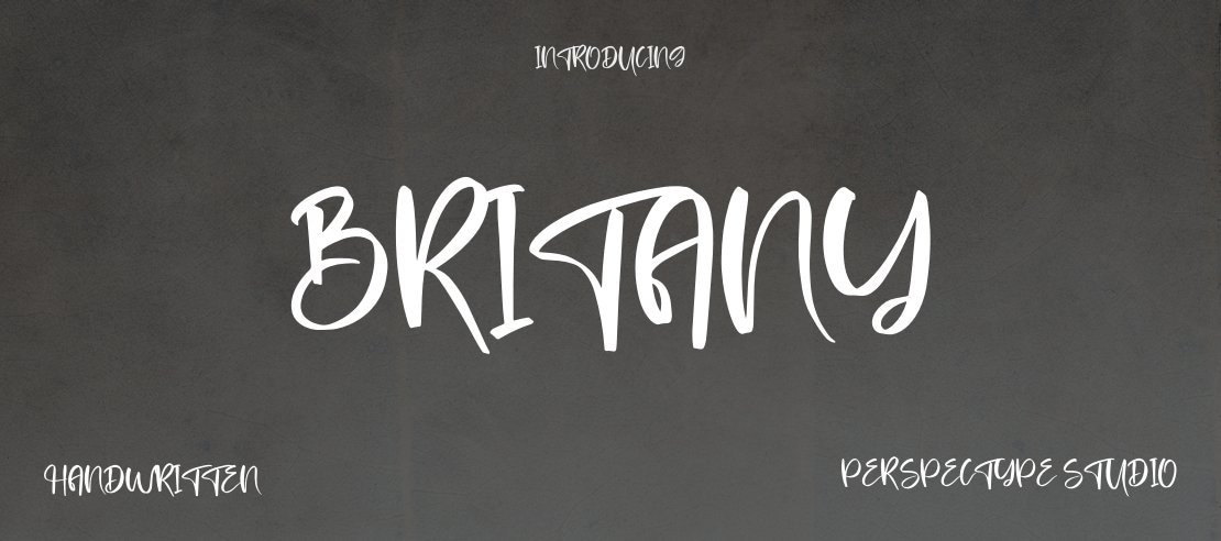 britany Font Family