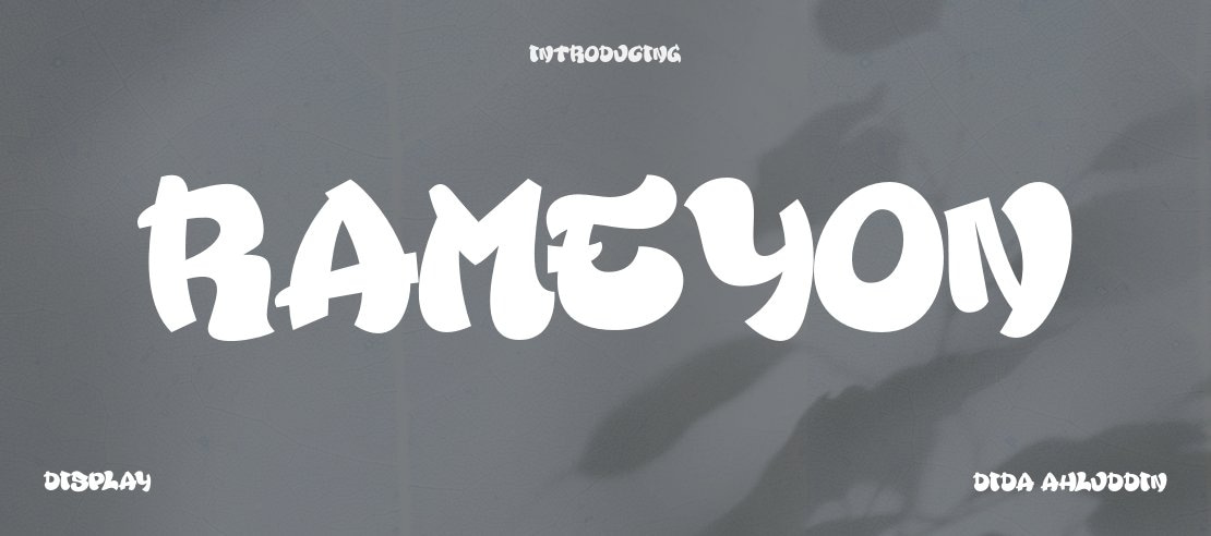 Rameyon Font