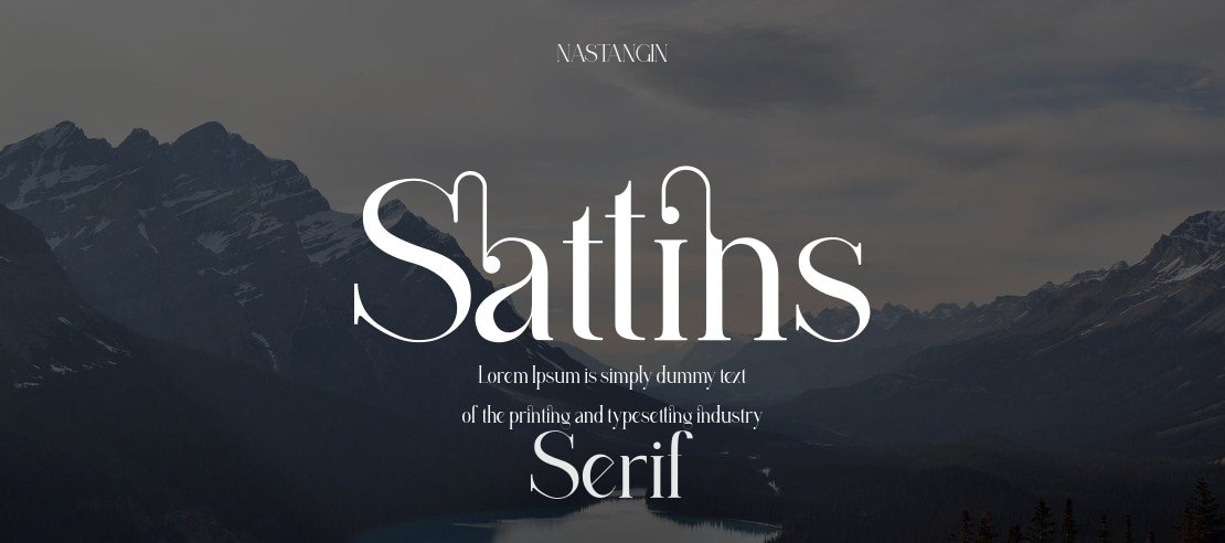 Sattins Font