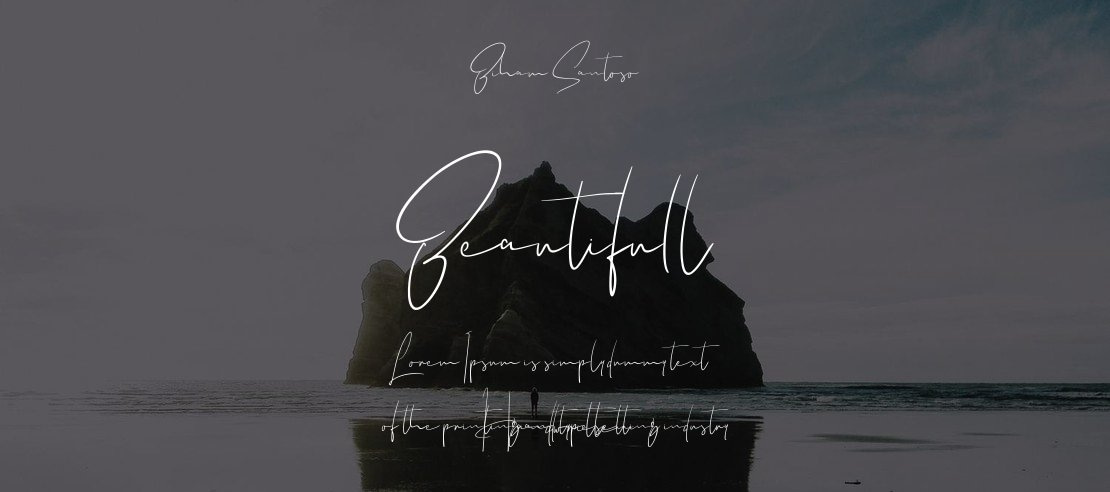 Beautifull Font Family