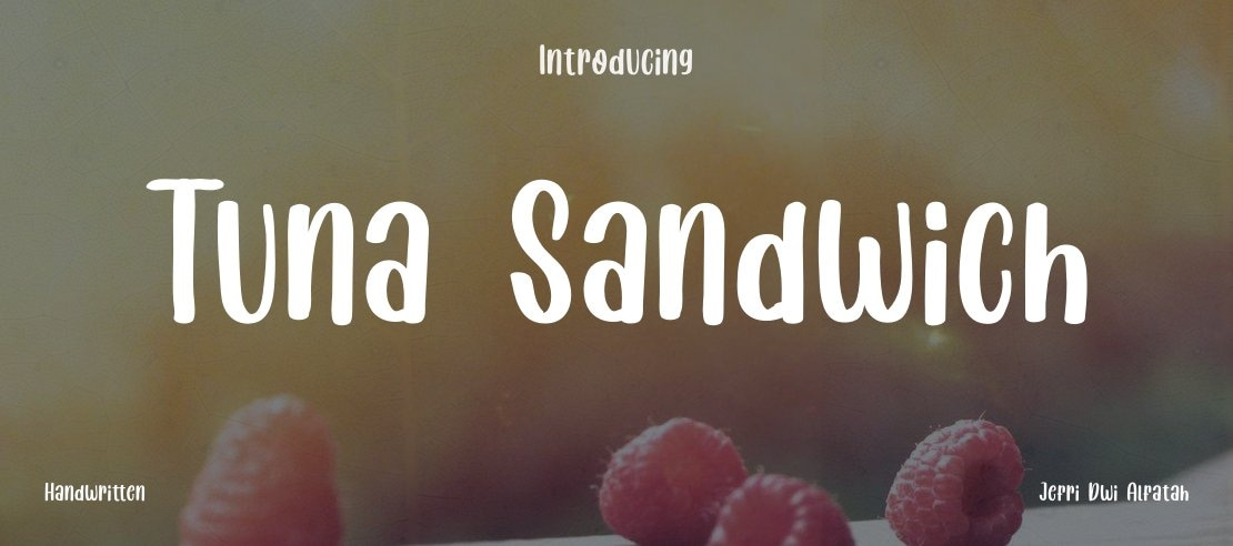 Tuna Sandwich Font