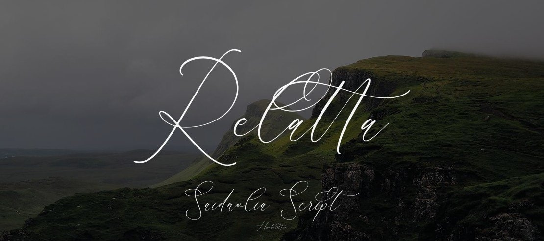 Relatta Saidnolia Script Font Family