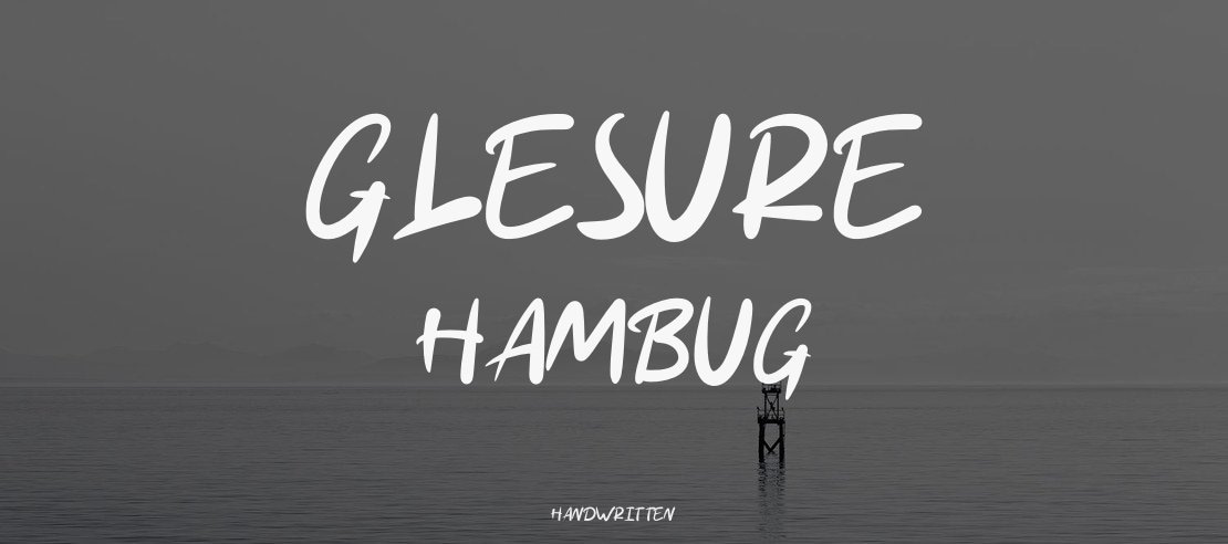 Glesure Hambug Font