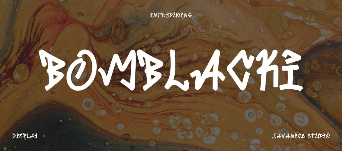 BOMBLACKI Font