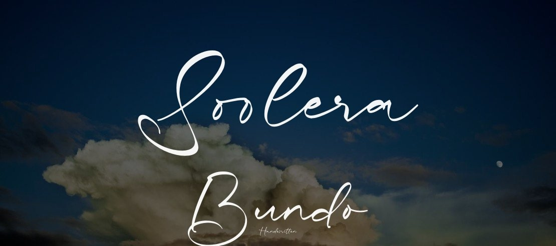 Soolera Bundo Font