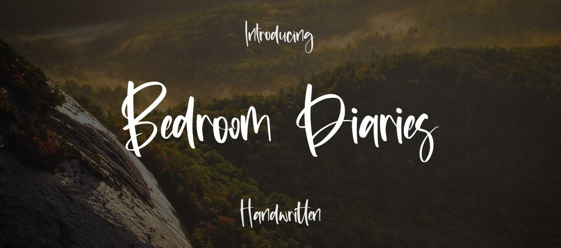 Bedroom Diaries Font