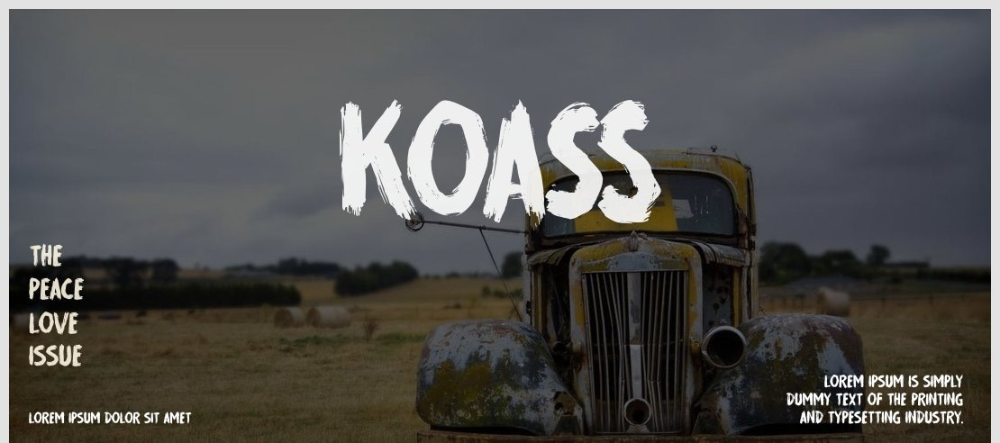 Koass Font
