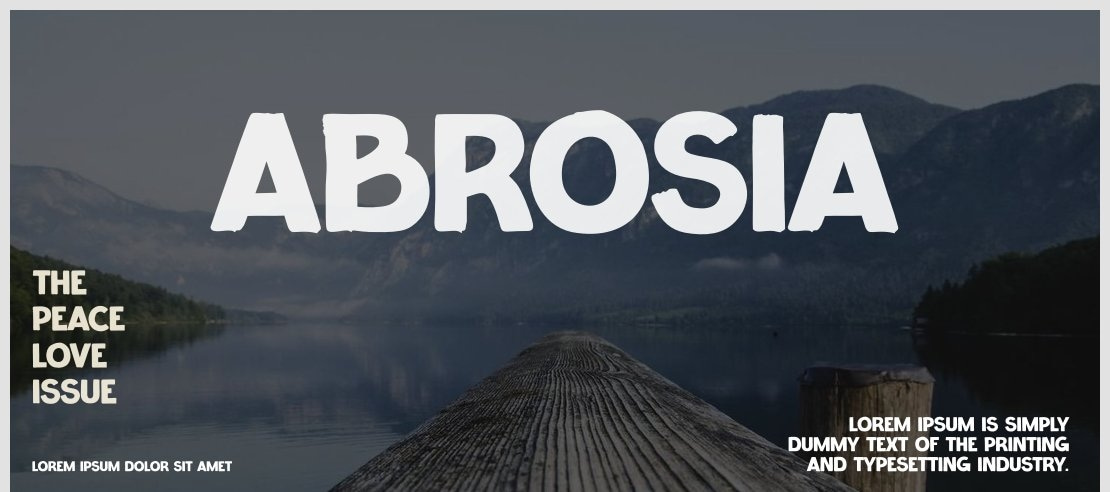 Abrosia Font
