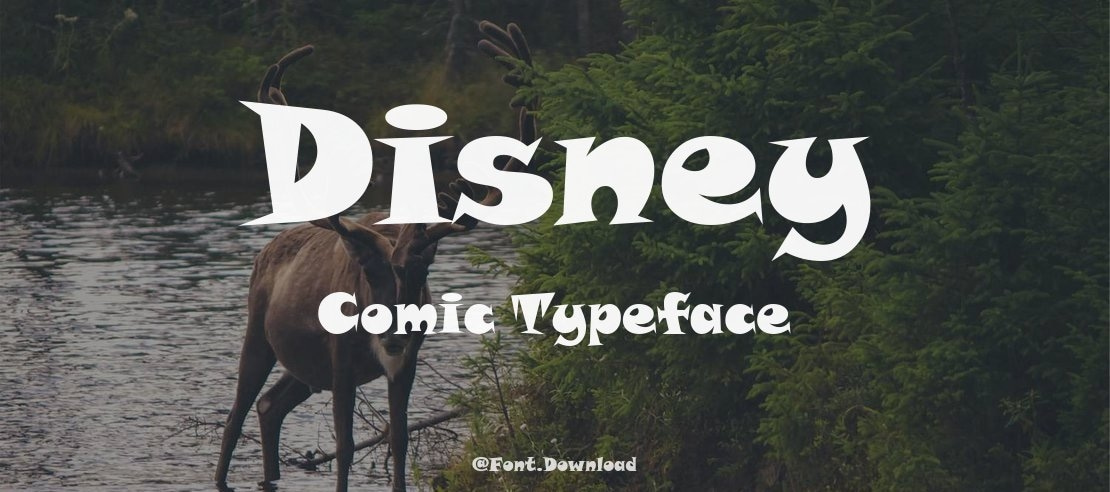 Disney Comic Font
