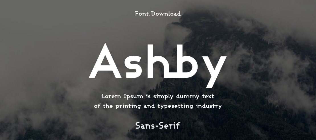 Ashby Font Family