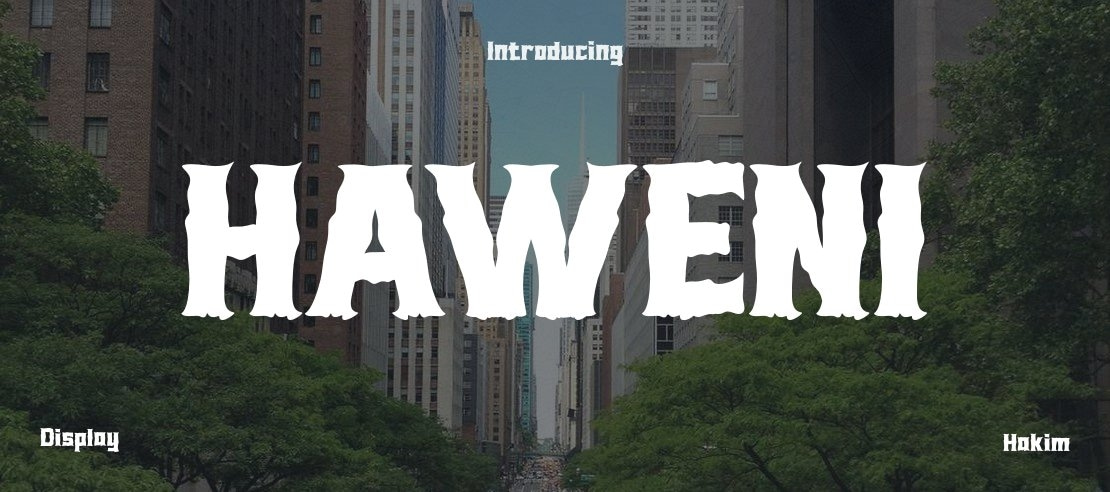 HAWENI Font