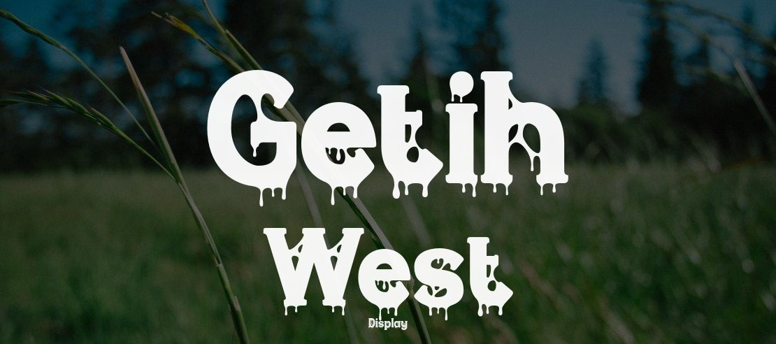 Getih West Font