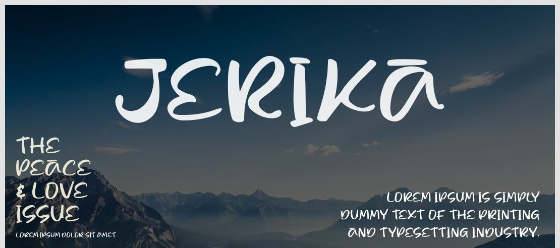 Jerika Font