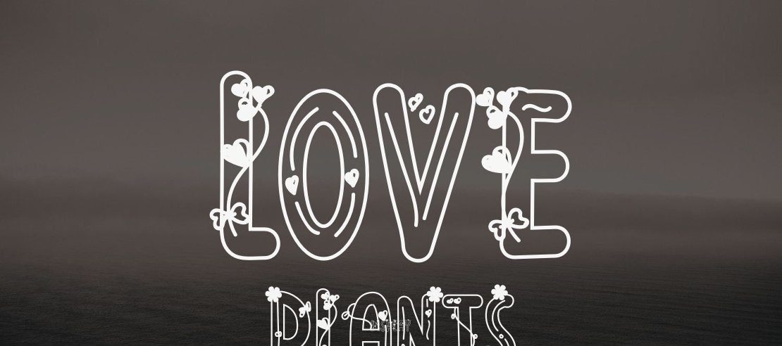 Love Plants Font