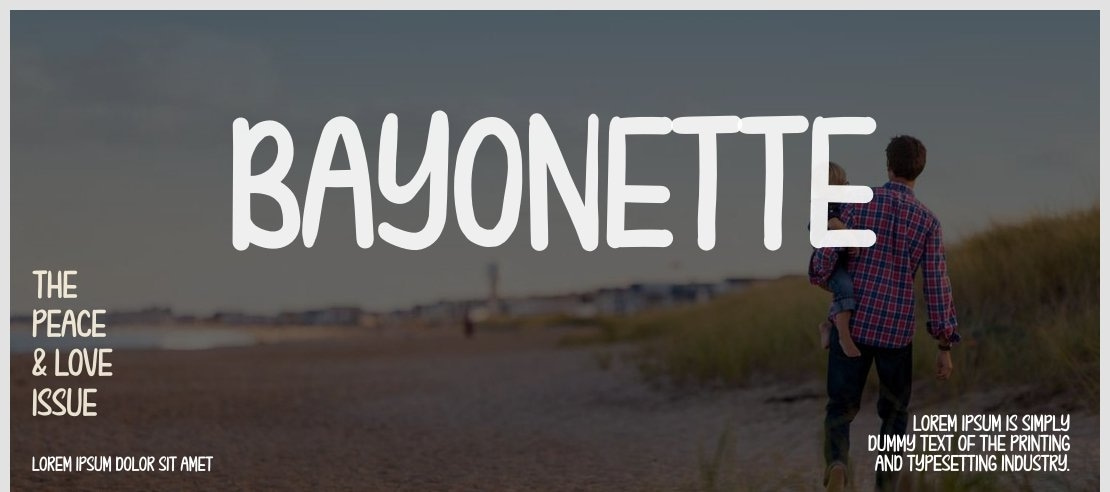 Bayonette Font