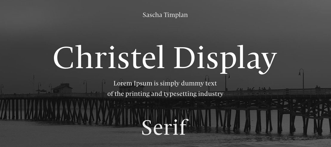 Christel Display Font