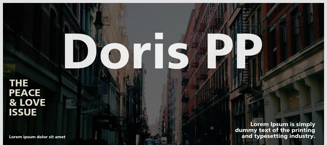 Doris PP Font