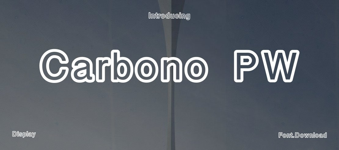 Carbono PW Font
